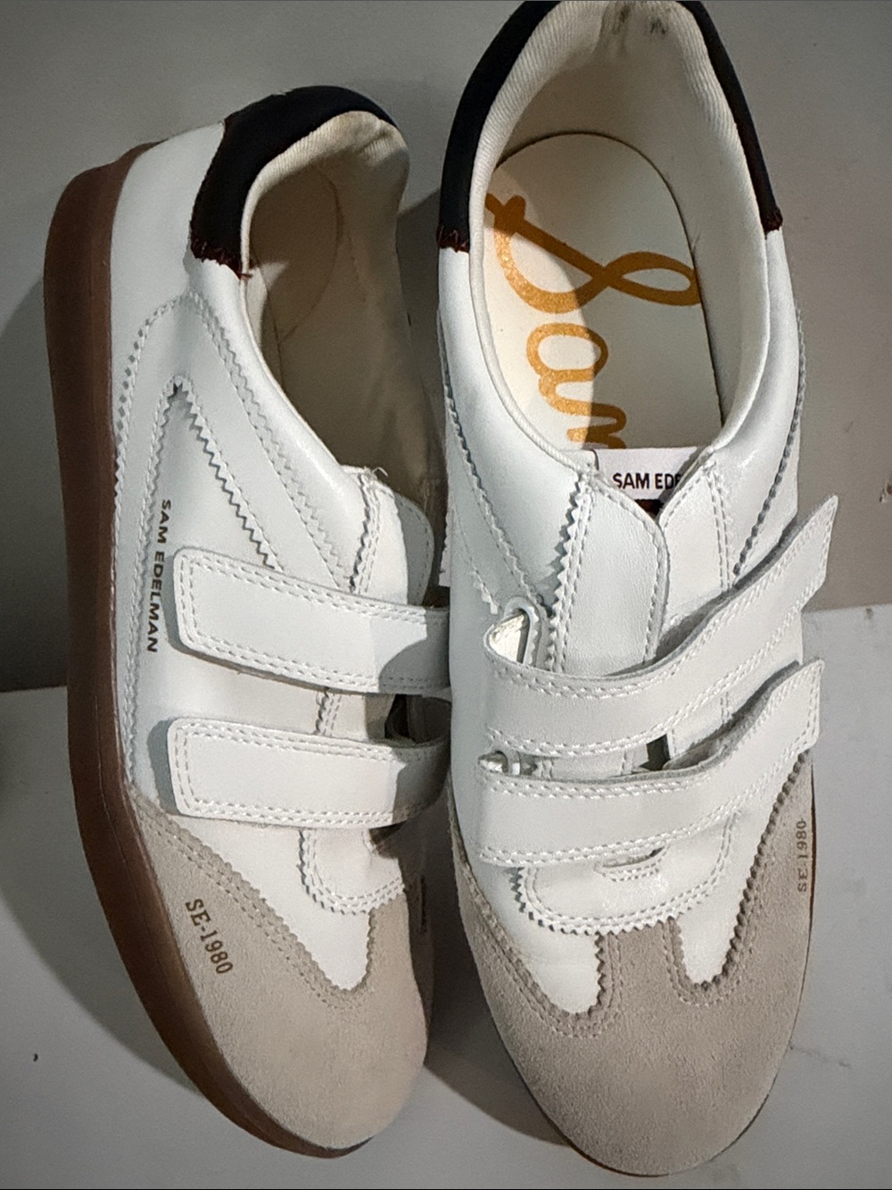 Sam Edelman women’s Talia Adjustable Strap Sneakers sz 10 - Picture 2 of 5